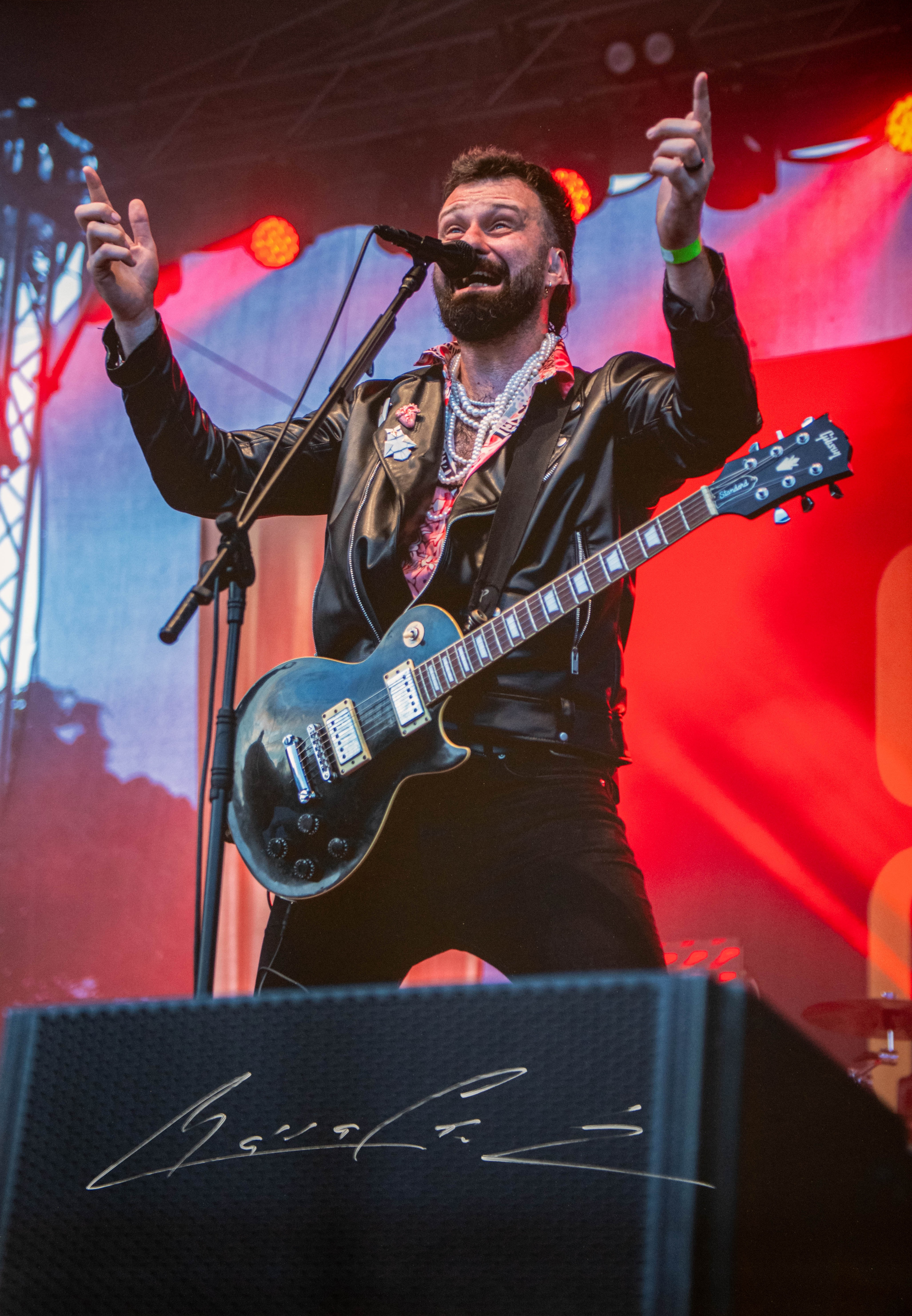 Marek Calík z kapely Civilní Obrana